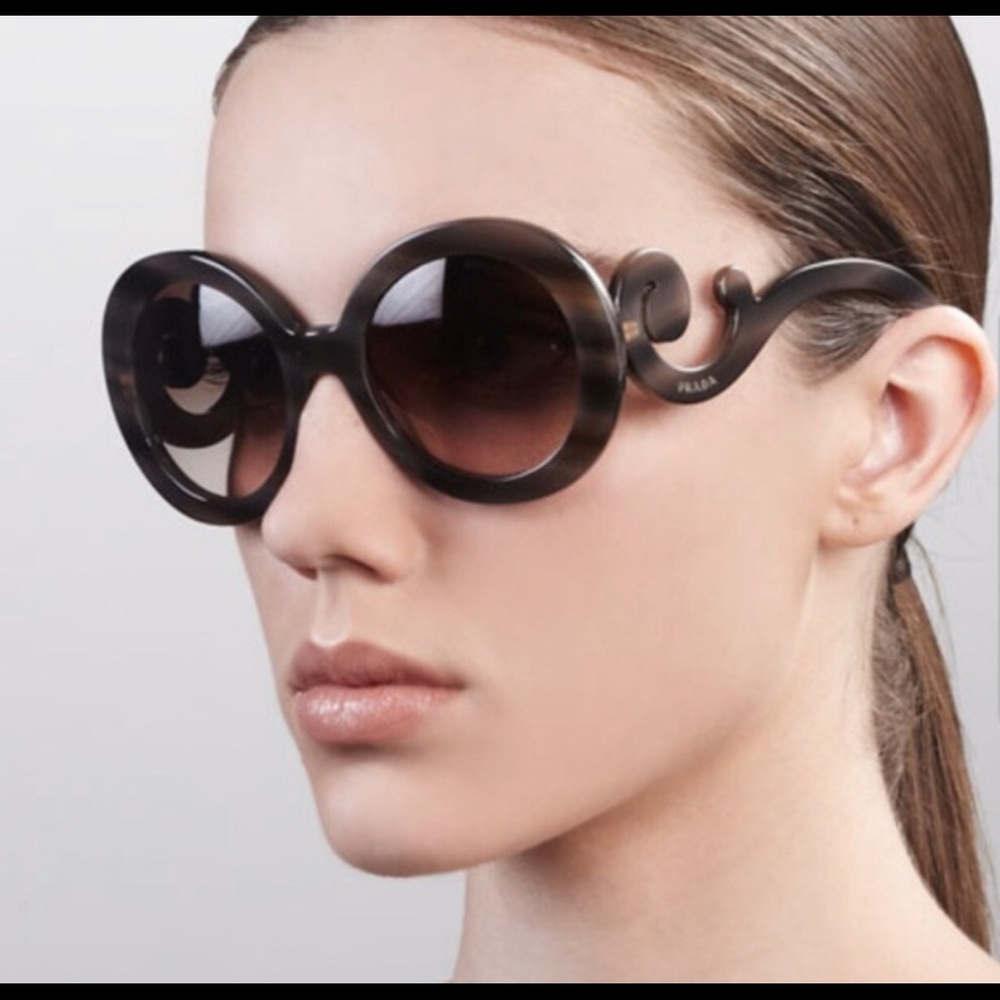 Prada Swirl Tortoise Glasses